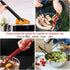 2PCS Silicone Trivet Tongs, 11.8" Anti-slip Kitchen Tongs for Cooking and BBQ Grilling