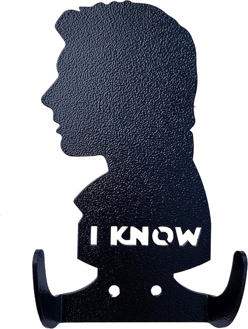 I Love You I Know Decor Steel Wall Coat Hooks