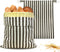 Mosucoirl Beeswax Bread Bags 2 Pack, Reusable Bread Storage Boxes for Homemade Sourdough,
