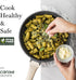 CAROTE Nonstick Frying Pan Skillet, 8-Inch Classic Granite Egg Pan, PFOA Free, Induction Compatible Stone Cookware