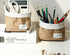 Small Cotton and Linen Hanging Storage Basket, Ideal for Organizing Keys and Miscellaneous Items on Desktop