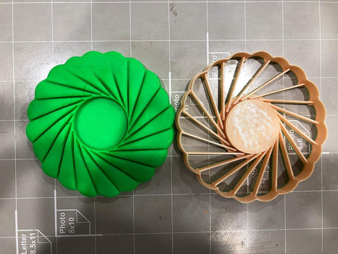 Thumbprint Circle Cookie Cutter, 3.5"