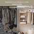 3-Shelf Closet Closet 12 12 32H, StorageWorks Hanging Organizer, Adjustable Hanging Organizers and Storage, W x D x