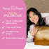 Morning Glamour Satin Pillowcases for Hair & Skin, Standard/Queen Size Set of 2, Gold, 20”x26”