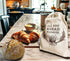 2 pack 13 x15 inches. Natural Organic Linen Bread Bags - - Large Ideal for Homemade Bread, Reusable, Gift, Christmas