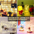 Twinkle Fairy Lights Battery Powered 20 LED on 7.2feet Silvery Copper Wire for DIY Wedding Party Decor (Warm White)
