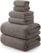 REDKISS 6 Piece Towel Set - 2 Bath Sheets, 2 Hand Towels,