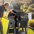 Storage Bin for Traeger Smoker Grill Caddy with Paper Towel Holder and Hooks and Anti-Scratch Pads, Traeger Accessories