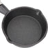 Mini Egg Frying Pan, 3.9in Single Serve Cast Iron Omelet Pan with Wooden Handle for Gas, Electric, Induction