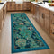GarveeHome Jungle Rug 2.5x8 Kitchen Runner Rug Non Slip Washable Runners for