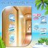 Hoteam 4 Pcs Large Cruise Door Decorations, Waterproof Magnetic Husband and Wife Cruise Door Magnets for Cabin Stateroom