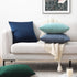 Mixhug Set of 2 Cozy Velvet Throw Pillow Covers, Turquoise, 18 x 18 Inches for Couch and Bed