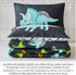 Set Set Set RYNGHIPY Dinosaur Bedding - Twin Size Kids Comforter for Boys & Girls - Soft, Breathable, Cute Dinosaur Bed
