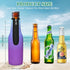 12 OZ Color,24 Pack) Beer Bottle Cooler Sleeves,Standard Zip-up Extra Thick Neoprene Insulated Sleeve-Keep Beer Cold