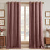 StangH Velvet Curtains 84 inches Long, Wild Rose Pink Room Darkening Curtains
