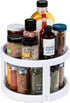 Kitchen Spaces Two-Tier Lazy Susan Organizer, Cabinet Turntable Shelf Storage for Kitchen