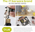 Set, 12.5" 9.75" True Appetize Bamboo Cheese Board and Stainless Steel Knife Serving Tray, Charcuterie Boards