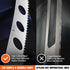 TUO Cheese Knife, Tomato Knife 5.5" - Serrated Blade, High Carbon German Steel, Multi-Use Non Stick Design, Pakkawood