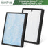 isinlive True HEPA Replacement Filter Compatible with Okaysou AirMax 8L Air Purifier, 3-in-1 H13 Filtration System