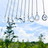 Pack 10 KANPURA of Clear Crystal Suncatcher Chandelier Lamp Lighting Drops Pendants,Hanging Glass Ball Prisms Window