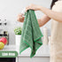 Set, 16 Pack 28 16 Inch 12 12 Inch Homaxy Microfiber Kitchen Towels and Dishcloths Soft and Absorbent Dish Hand Towels