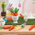 Lorigun 5 Pcs Simulation Carrots, Artificial Vegetables for Home and Kitchen Decorations