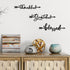 Yookeer 3 Pcs Thankful Grateful Blessed Letter Sign Wood Cutout Sculptures, Rustic Wall Decor for Home Kitchen