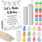 Blosssound Funny Baby Shower Games Decorations Let's Make a Baby Clay Game Sign