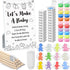 Blosssound Funny Baby Shower Games Decorations Let's Make a Baby Clay Game Sign