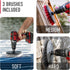 Hoover 3-Piece Multi-Purpose Cleaning Brush Kit, Interchangeable Brushes for Drill and ONEPWR Cordless Scrubber