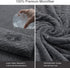 8 Pack Set Grey,2 Towels(35"x70"), 2 Towels,4 Ferdilan Bath Towels Oversized Bath Hand Washcloths Ultra Soft