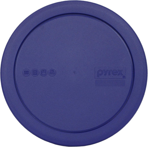 Pyrex 322-PC Blue Round Plastic Mixing Bowl Lid - Made in the USA (Not for Pyrex 7201)
