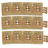 6 Packs Hair Tie Favors for Bridesmaids, Bachelorette Party & Bridal Shower Gifts (Gold)