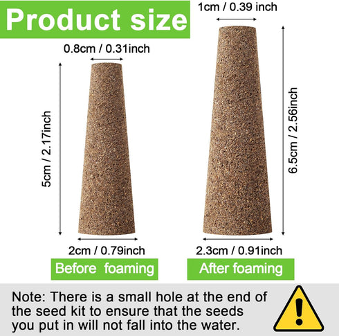 200 Chumia Pcs Hydroponics Grow Sponges Replacement Root Growth Sponges Pods Kit for Indoor Hydroponic Garden Patio