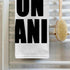 3D Rose Don't Panic Hand Towel, Black, 15" x 22"