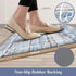 HEBE Anti Fatigue Kitchen Mat Set of 2, Non Slip Cushioned Waterproof Kitchen Mats for Floor, Comfort Standing Desk Mat