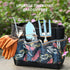 9-Piece Set, Grenebo Gardening Tools Heavy Duty Garden Hand Tools with Fashion and Durable Garden Tools Organizer
