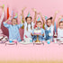 4 Pack 54x108 FunnyPars Pink and Gold Plastic Tablecloth for Parties, Pink Disposable Table Cloth for Rectangle Tables