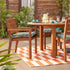Set 2 18.5"x16"x2" DYTXIII of Outdoor Chair Cushions, Water Resistant Square Seat Cushion for Patio Dining Chairs