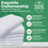 12 Pack 15X25 100% Towels N More Hand Towels - White Soft Cotton Ring Spun Loops - Highly Absorbent and Quick Drying