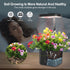 17 Indoor Garden Growing Systems Self-Watering Plant Pot Smart Gardening System with Watts LED Grow Light Auto Timer
