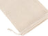PALTERWEAR 100% Natural Cotton Double Drawstring Mesh Bag - For Herbs, Nuts, Spices, Set of 5