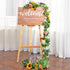 Naidiler Artificial Flower Garland, Sunflower & Rose Vines, Boho Wedding & Birthday Decor, 6ft Straight, Pink & Yellow