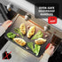 Baking Sheet Set - 2-Piece Cookie Sheet Set with Silicone Handles, Nonstick Steel Baking Pans