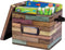 Reclaimed Wood Storage Box, Dimensions 13"L x 12"W x 10.5"H