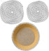 Ferraycle 2 Pieces Pie Weights for Baking, Stainless Steel Baking Beads, Pie Weights for Dough Kitchen Cooking (6 Ft,