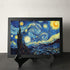Guffman 12 Inch Wooden Display Stand - Black Wood Plate Stand for Decorative Plates