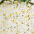 Gold Star Moon Circle Dot Garland Party Decorations Kit, Hanging Crescent & Twinkle Star Streamer Banner