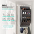 WVM Closet Over The Door Shoe Organizer with Large Deep Pockets, Hanging Shoe Rack for Large Shoes, Boots