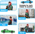 HSUIOFE 100% 35x60 Inch 3-12-Racing Hooded Towels for Kids -Toddler Beach Towel- Super Absorbent & Quick Dry Cotton
